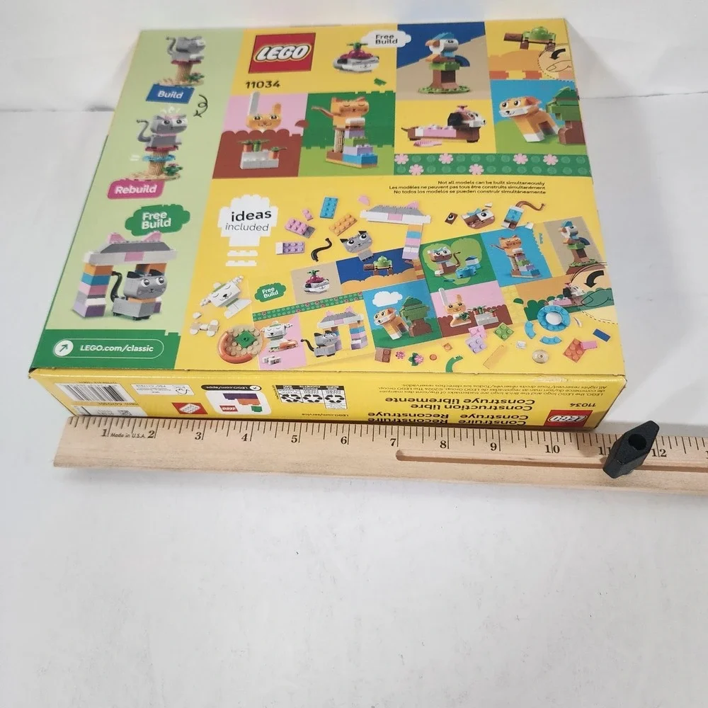 LEGO Classic 11034 Creative Pets 450 Piece Building Set NEW Factory Sealed Ages